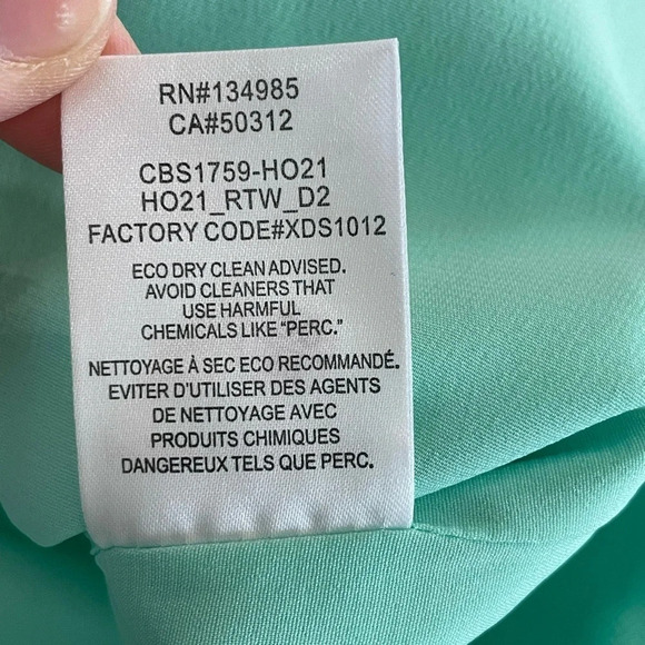 NWT For Love and Lemons Marie Asymmetrical Strap Mint Mini Skirt - Picture 6 of 9